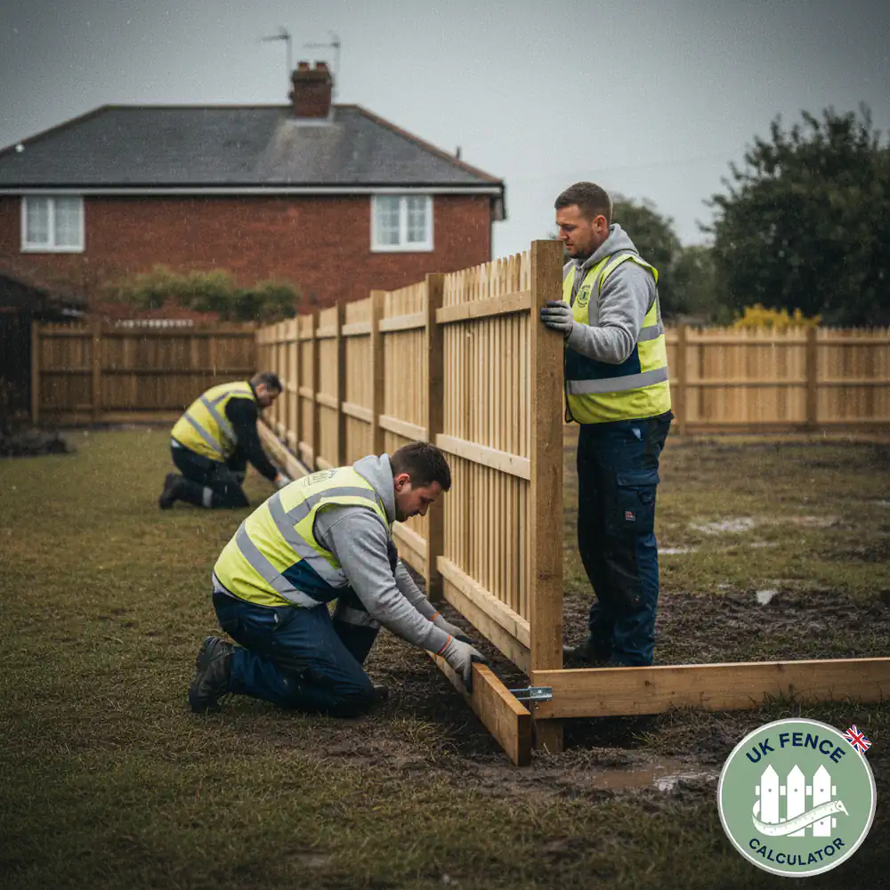 Day 2-3: Panel & Gravel Board Fitting - UK Fence Installation